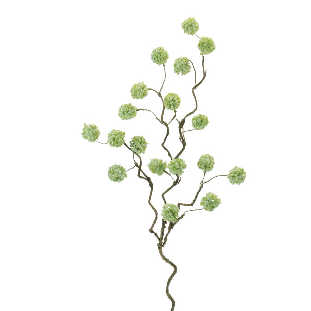 Snowball Floral Branch (Set of 6). Picture 1