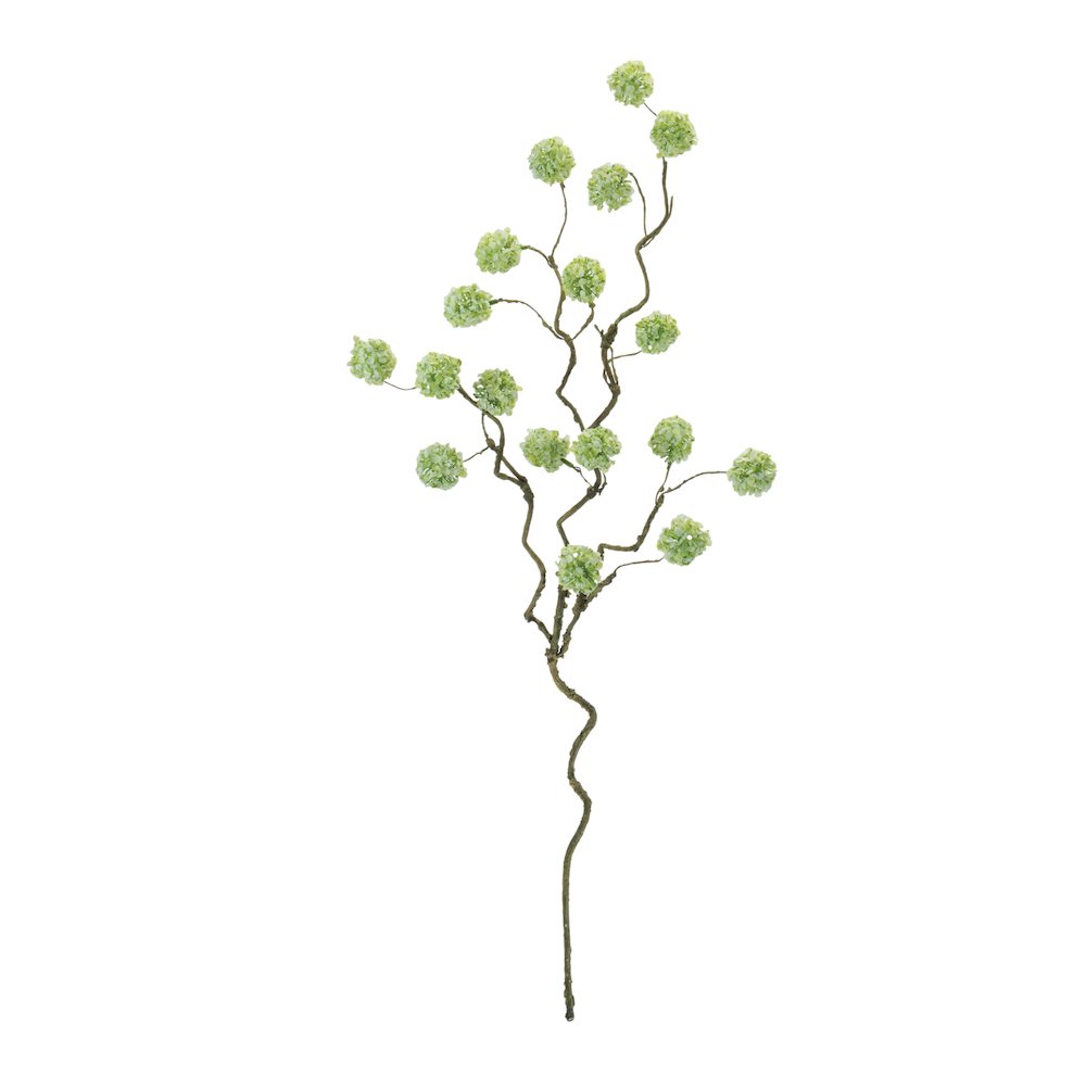 Snowball Floral Branch (Set of 6). Picture 2
