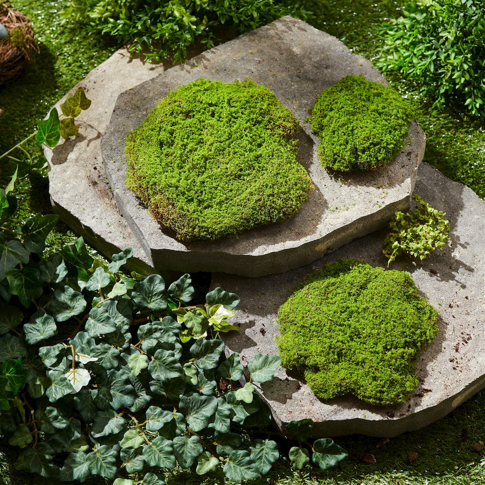Faux Moss Pad (Set of 3). Picture 2
