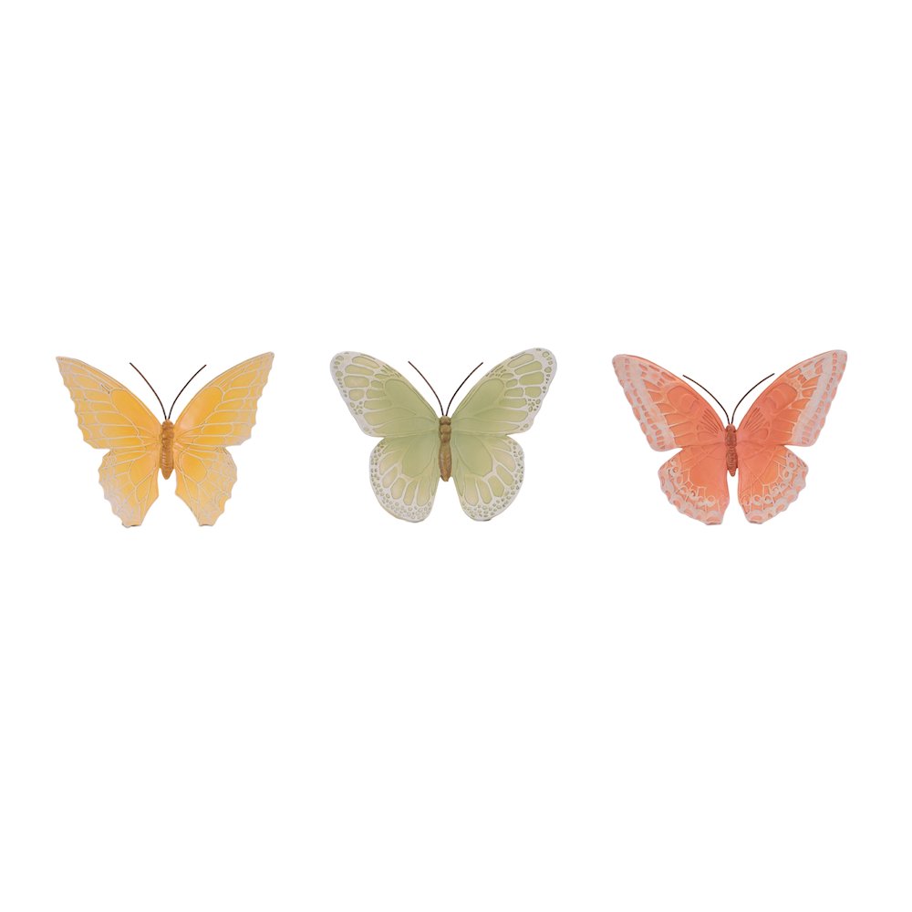 Colorful Butterfly Decor (Set of 3). Picture 1