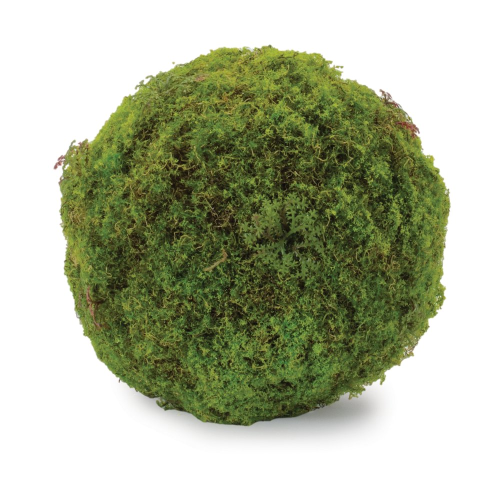 Faux Moss Orb (Set of 2). Picture 1
