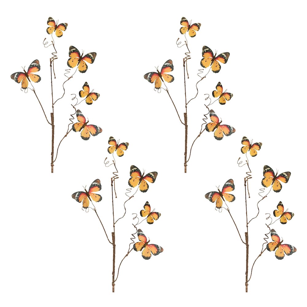 Butterfly Twig Spray (Set of 4). Picture 3