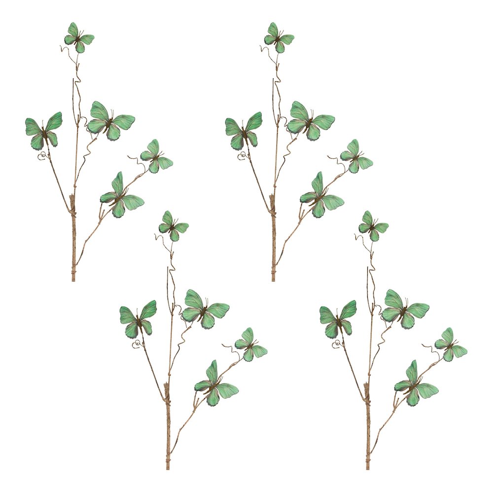 Butterfly Twig Spray (Set of 4). Picture 3