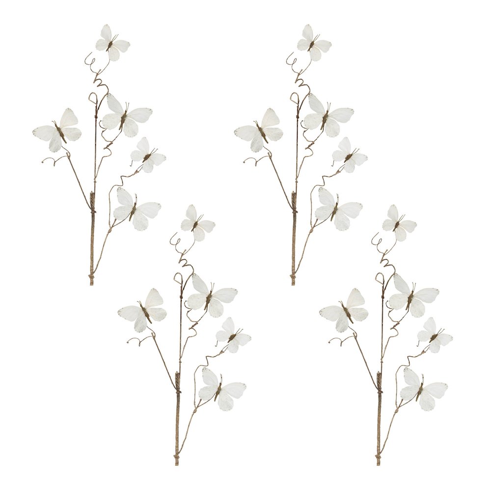 Butterfly Twig Spray (Set of 4). Picture 3