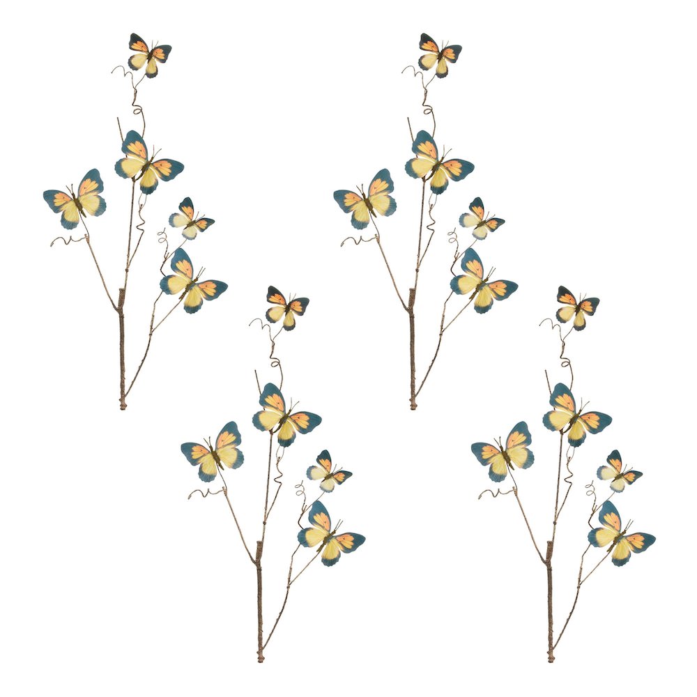 Butterfly Twig Spray (Set of 4). Picture 3