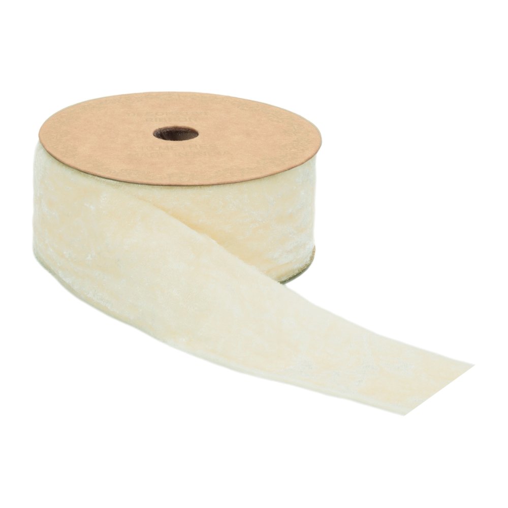 Raw Edge Velvet Ribbon 2" x 10 Yds.. Picture 2