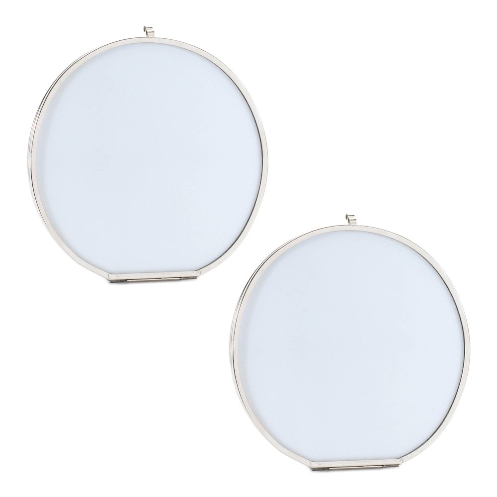 Round Iron Picture Frame (Set of 2). Picture 2