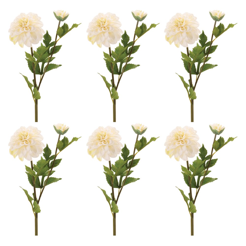 Dahlia Flower Stem (Set of 6). Picture 3