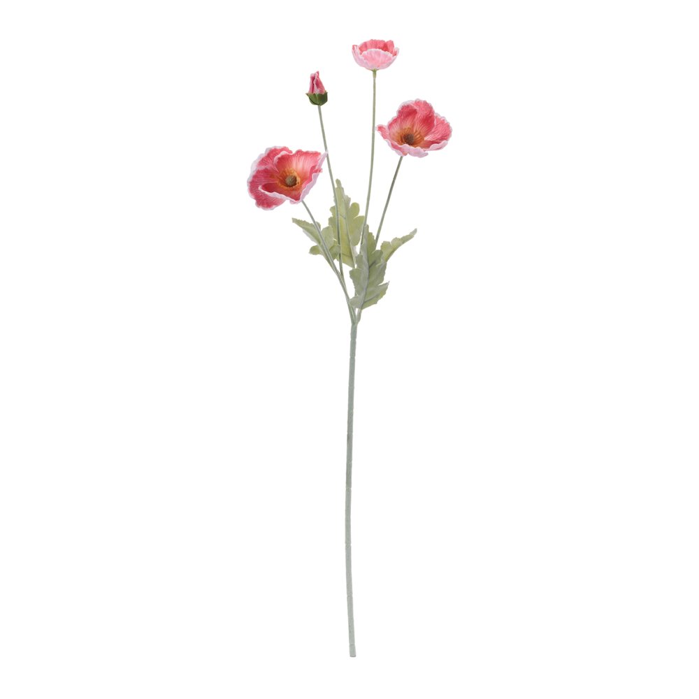 Poppy Floral Spray (Set of 6). Picture 3