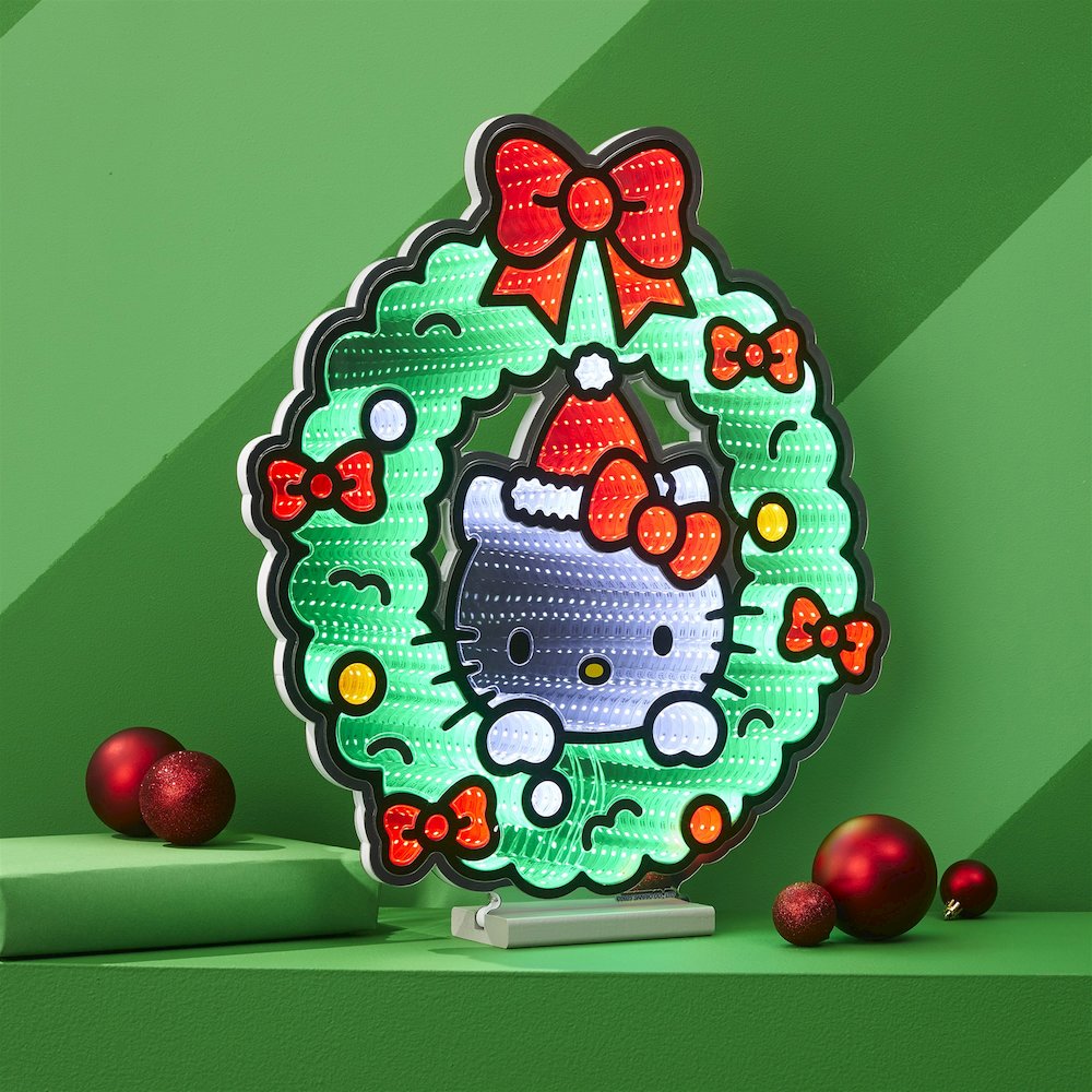 Hello Kitty®️  Wreath Ekkolight 20”H. Picture 2