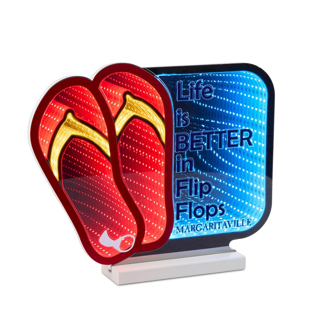 Margaritaville Flip Flop EkkoLight 12"H. Picture 1