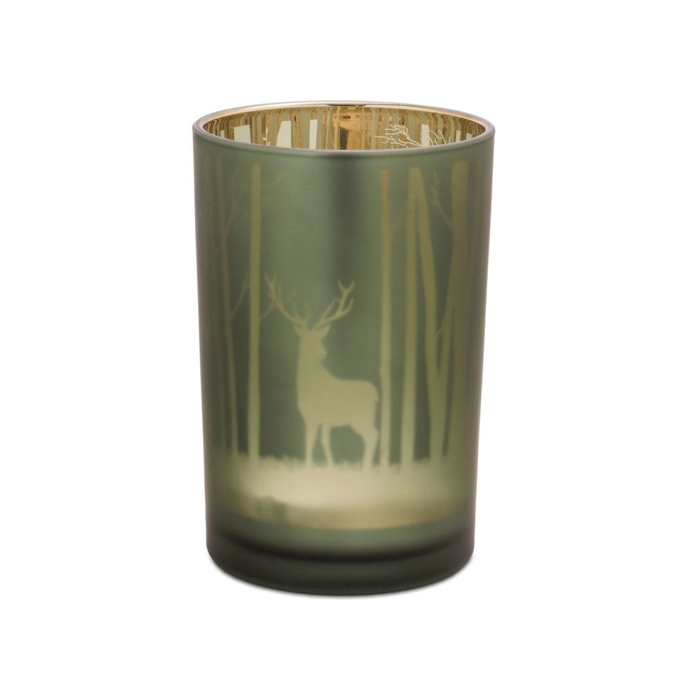 Mossy Oak Deer Candle Holder (Set of 2). Picture 4