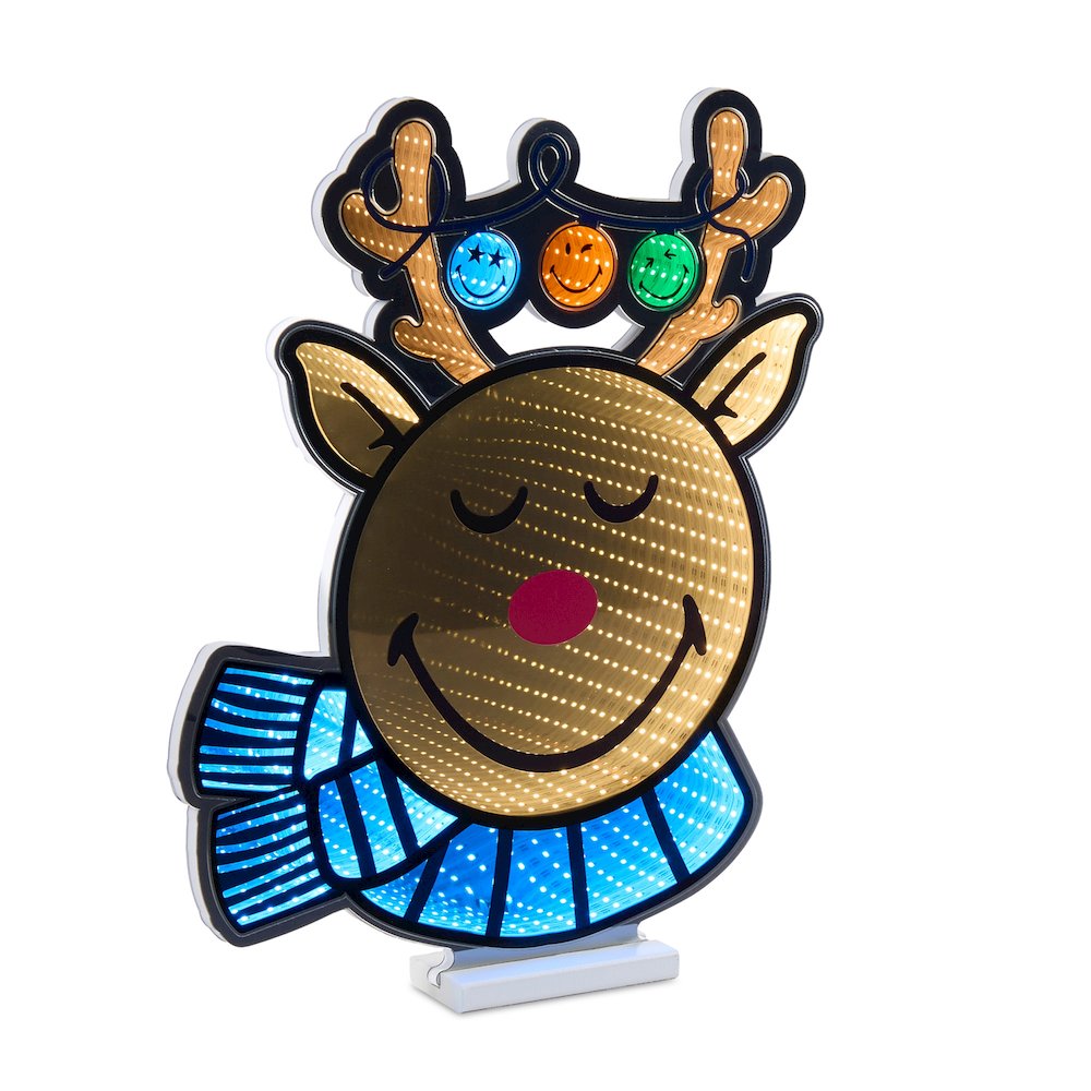 SmileyWorld(R) Holiday Reindeer Ekkolight 21"H. Picture 1