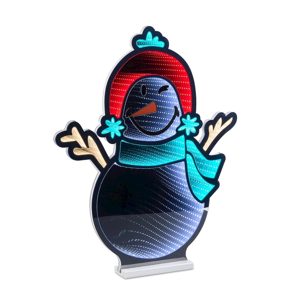 SmileyWorld(R) Holiday Snowman Ekkolight 24"H. Picture 1
