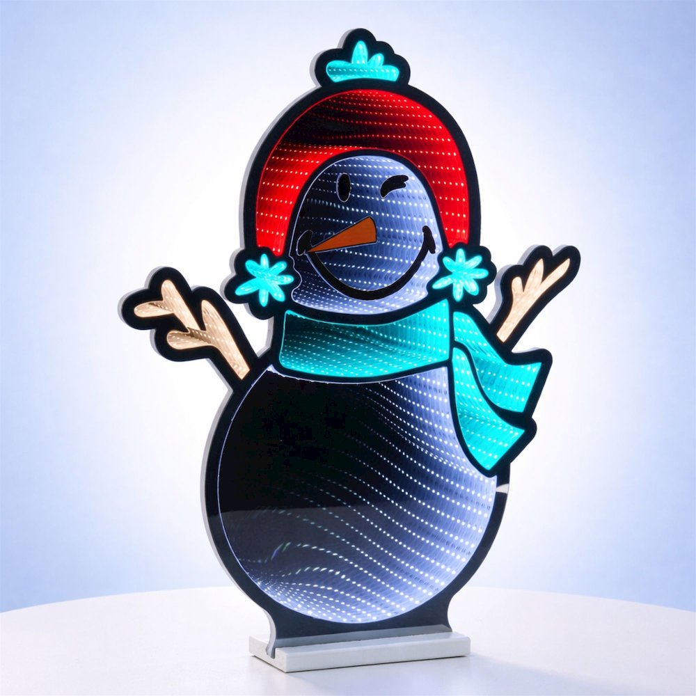SmileyWorld(R) Holiday Snowman Ekkolight 24"H. Picture 2