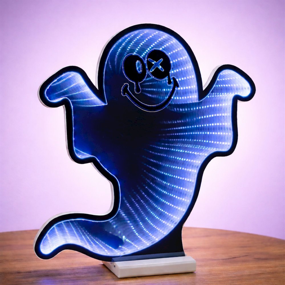 SmileyWorld(R) Halloween Ghost Ekkolight 15.5"H. Picture 2