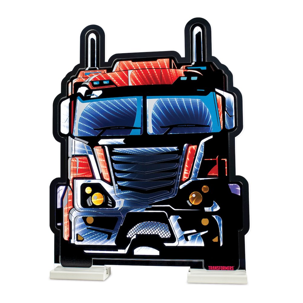 Transformers Optimus Prime Vehicle Mode Ekkolight 23"H. Picture 1