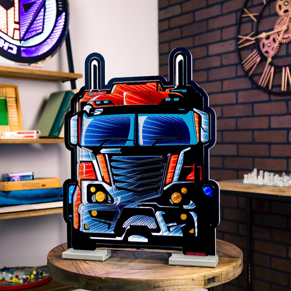 Transformers Optimus Prime Vehicle Mode Ekkolight 23"H. Picture 2