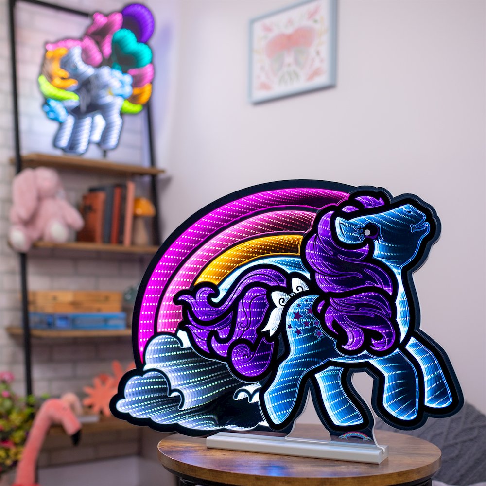 My Little Pony Blue Belle Rainbow Ekkolight 18"H. Picture 2
