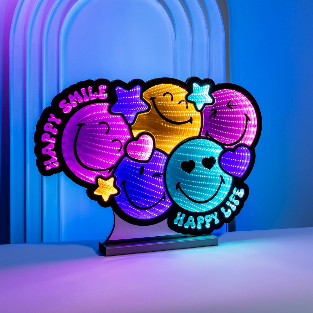 SmileyWorld Happy Life Ekkolight 14.5"H. Picture 2