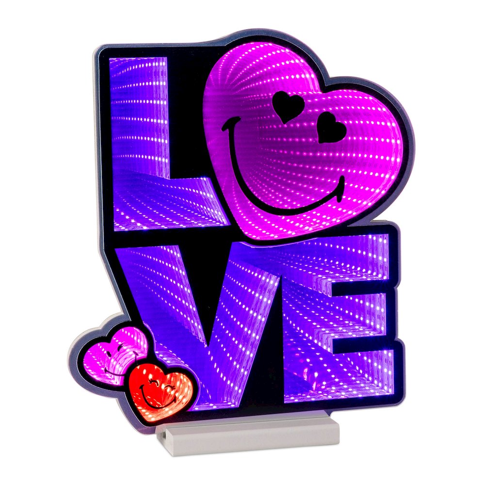 SmileyWorld Love Square Ekkolight 14.5"H. Picture 1