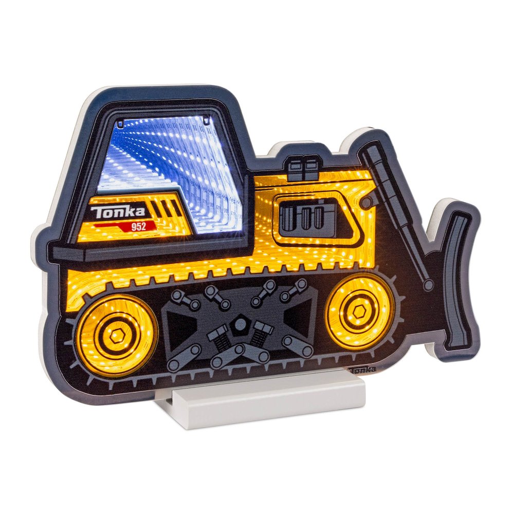 Tonka Bulldozer Ekkolight 8"H. Picture 1