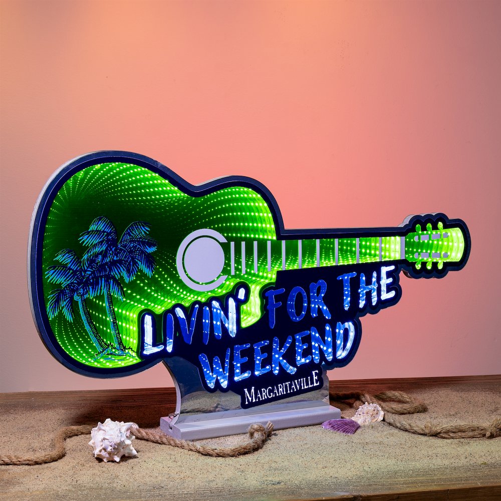 Margaritaville Livin for the Weekend Guitar Ekkolight 27.5"L. Picture 2