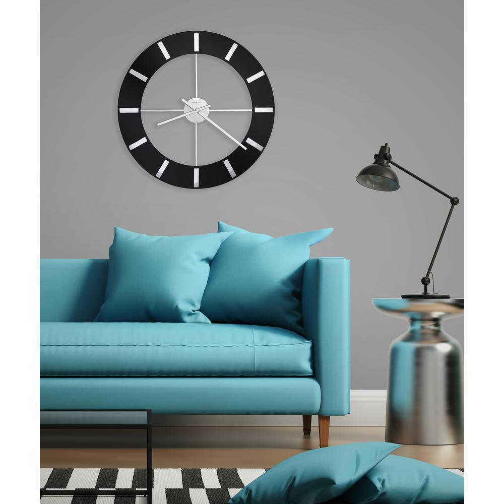 Howard Miller Onyx Wall Clock. Picture 4