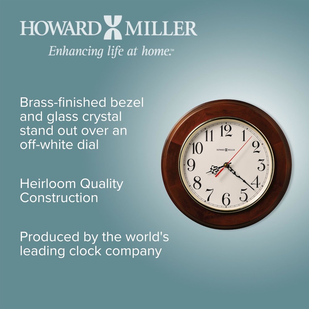 Howard Miller Brentwood Wall Clock. Picture 4