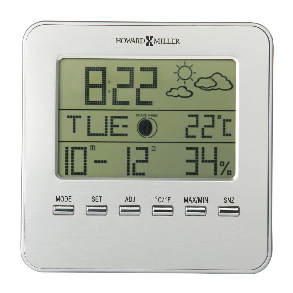 Howard Miller Weather VIew Tabletop Clock. Picture 1