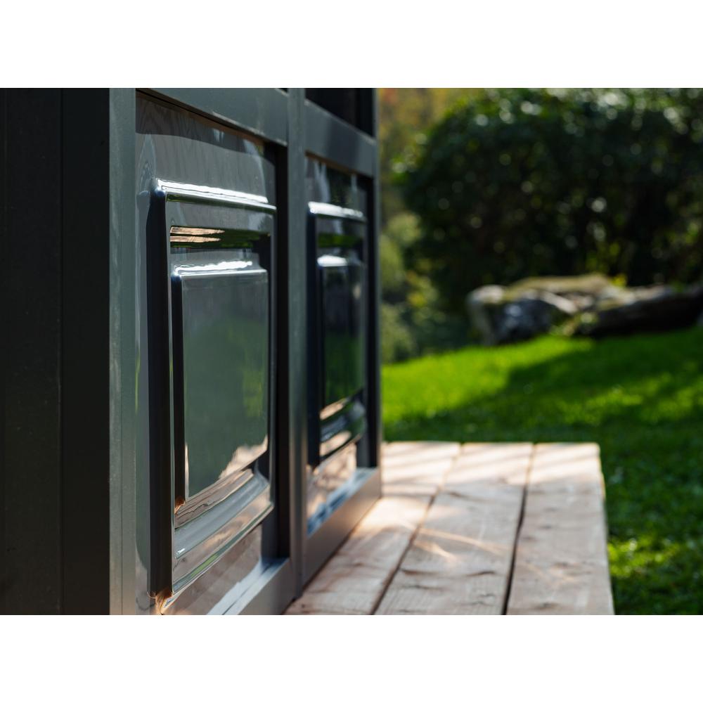 Florence Solarium 12 Ft. x 12 Ft. in Slate. Picture 7