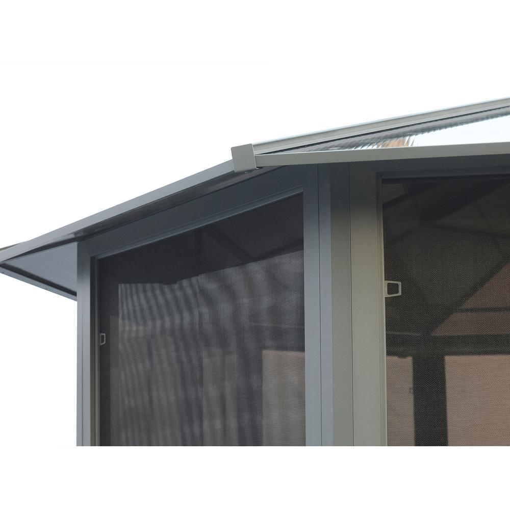 Florence Solarium 12 Ft. x 18 Ft. in Slate. Picture 9