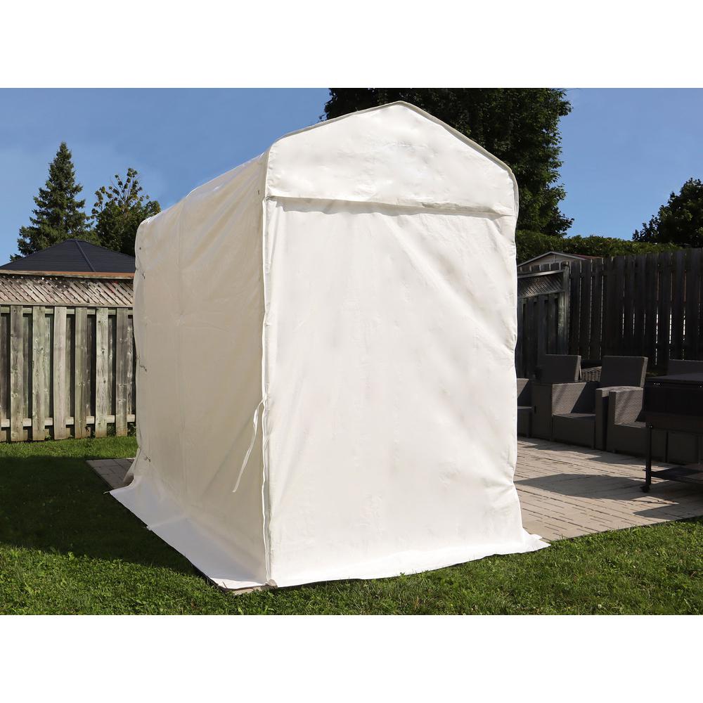 Utility Shelter 5 ft. x 8 ft.. Picture 2