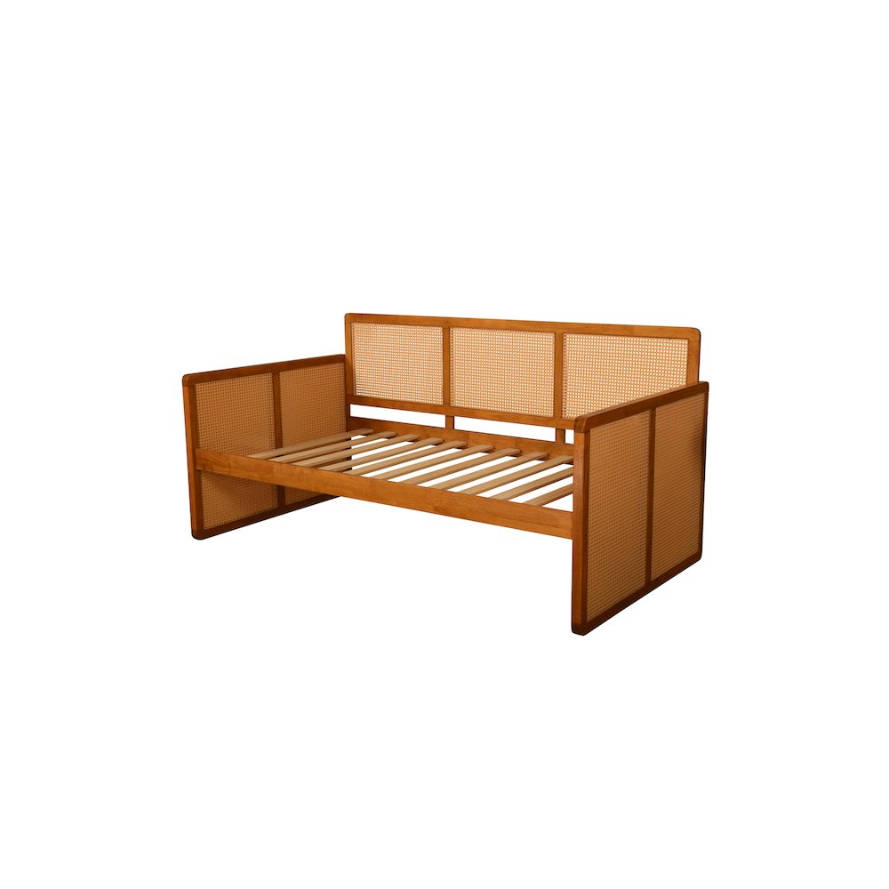 Abaco Daybed-Honey Finish-Takara Rain Mattress. Picture 2