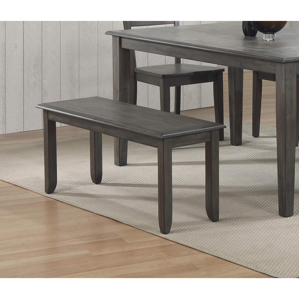 Shades of Gray 42" Dining Bench. Picture 1