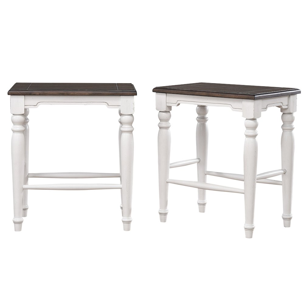 3PC Fully Assembled 71" Dropleaf Kitchen Island Set w 2 Backless Stools. Picture 2