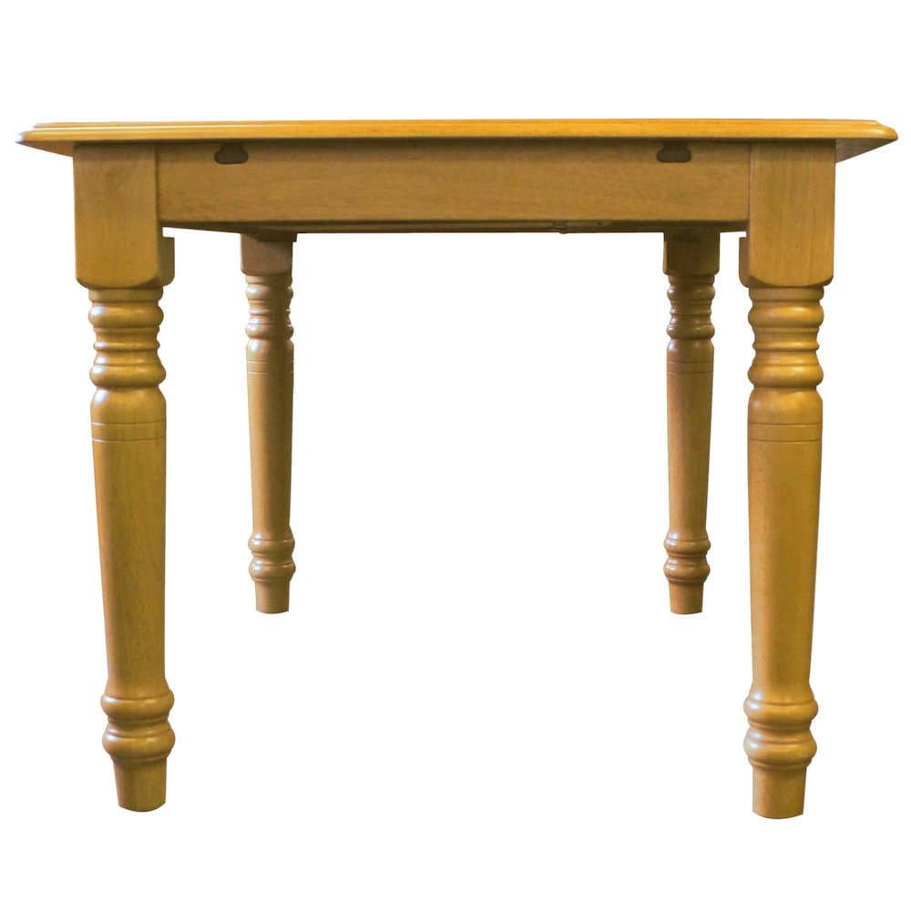 Selections 5 PC 48"-60" Rectangular Extendable Dining Set. Picture 6