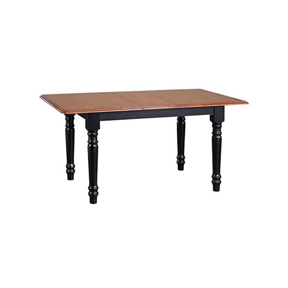 Selections 48-60" Rectangular Extendable Butterfly Leaf Dining Table. Picture 1