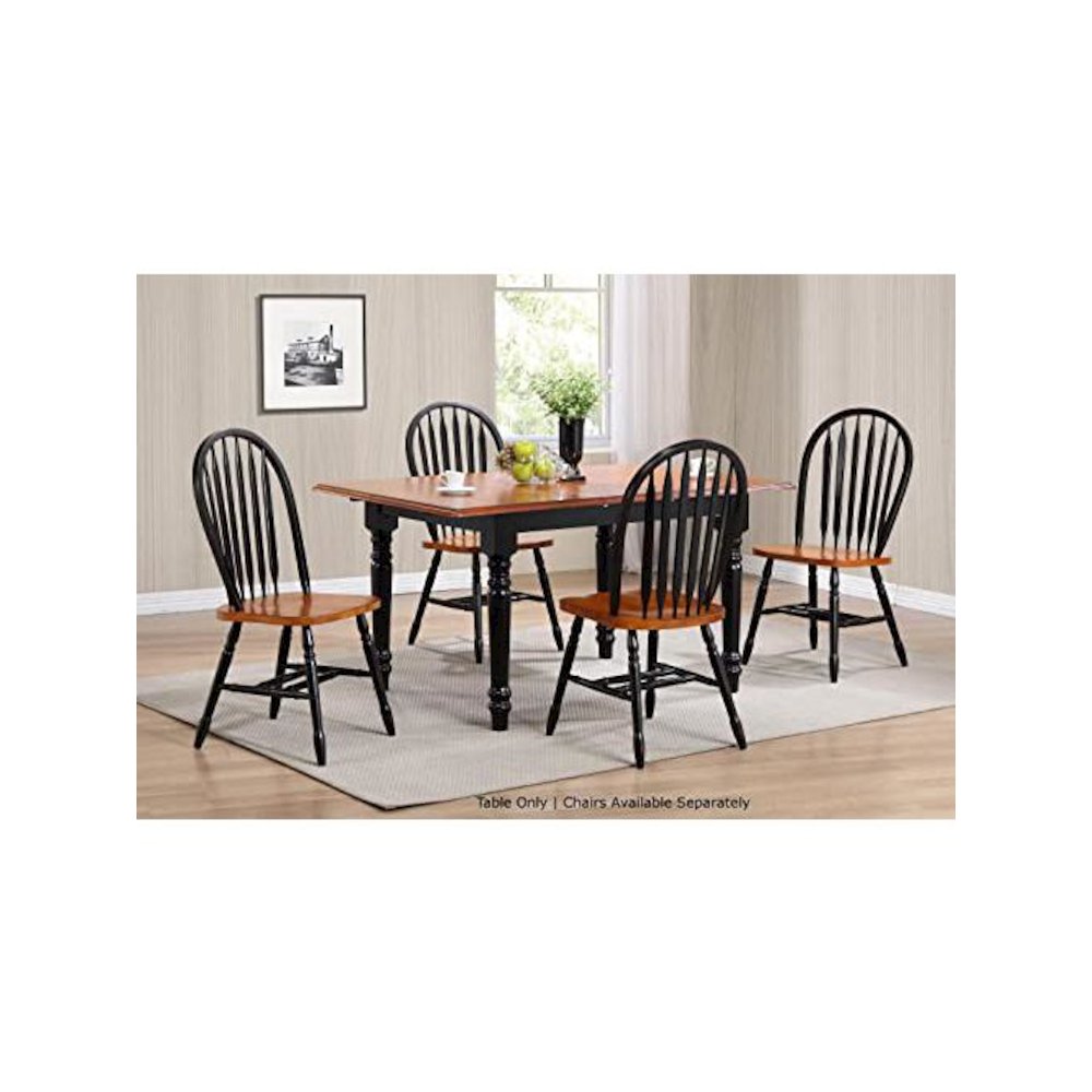 Selections 48-60" Rectangular Extendable Butterfly Leaf Dining Table. Picture 4