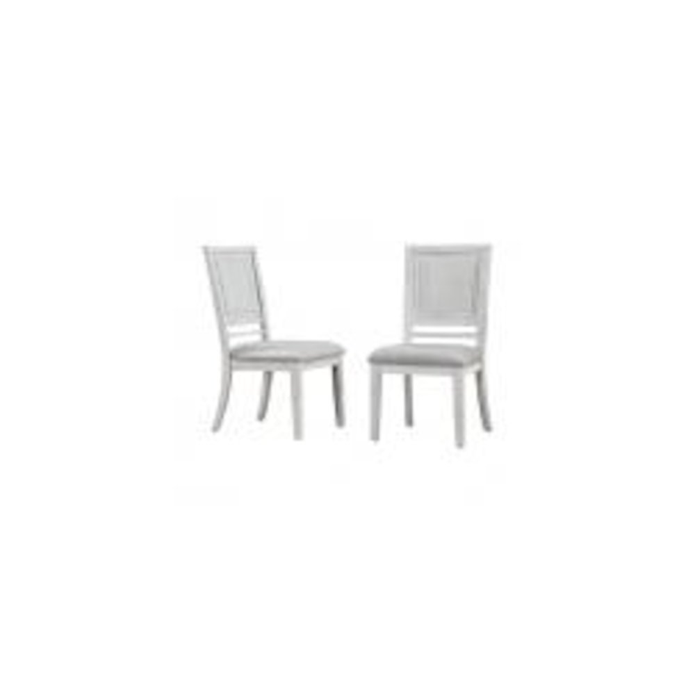 Dining Side Chair | Padded Upholstered Seat | Set of 2. Picture 1