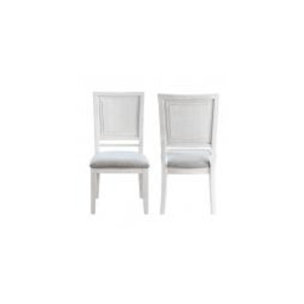 Dining Side Chair | Padded Upholstered Seat | Set of 2. Picture 3