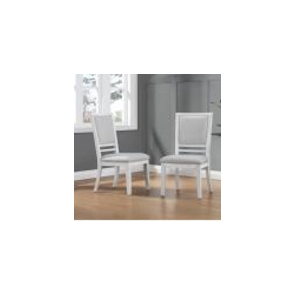 Dining Side Chair | Padded Upholstered Seat & Back | Set of 2. Picture 3