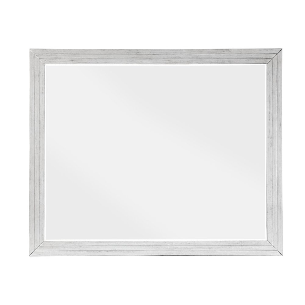 Dover Rectangular Beveled Mirror, Contemporary Home Décor for Bedroom. Picture 6