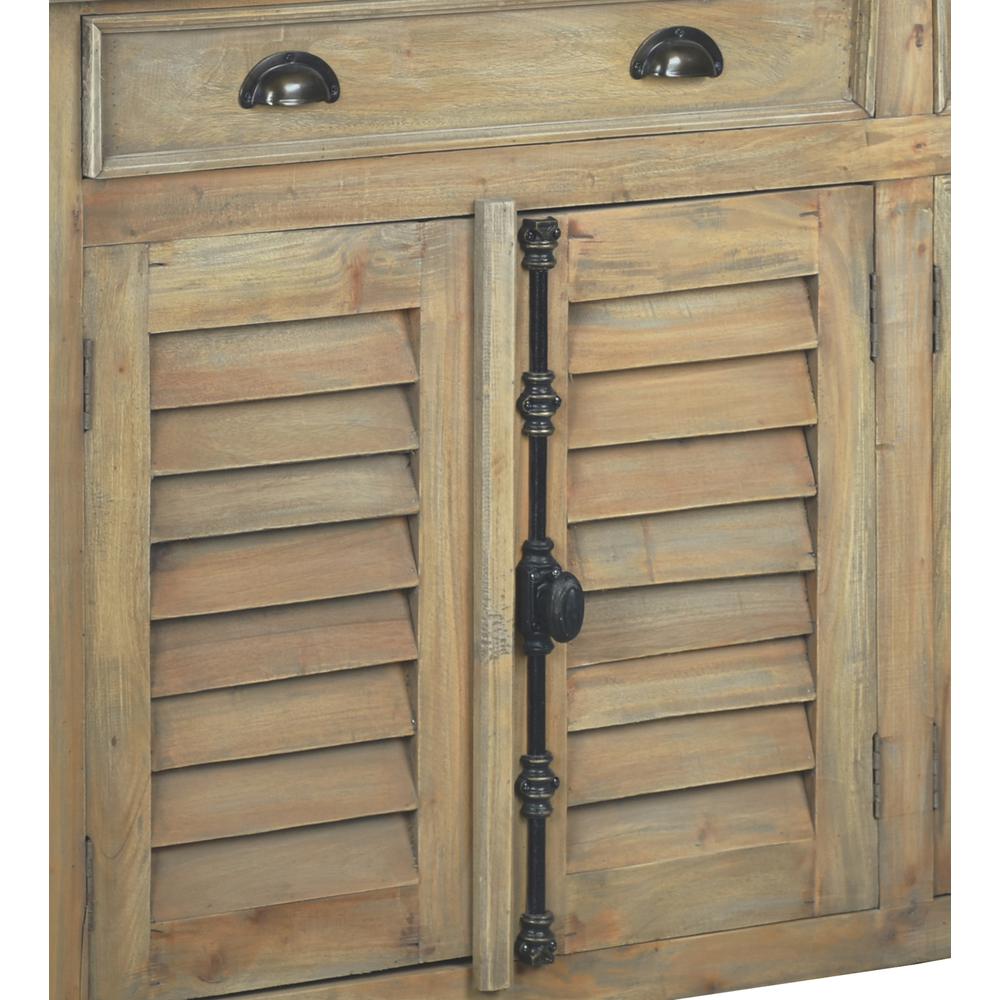 Cottage 58" Shutter Door Credenza. Picture 7