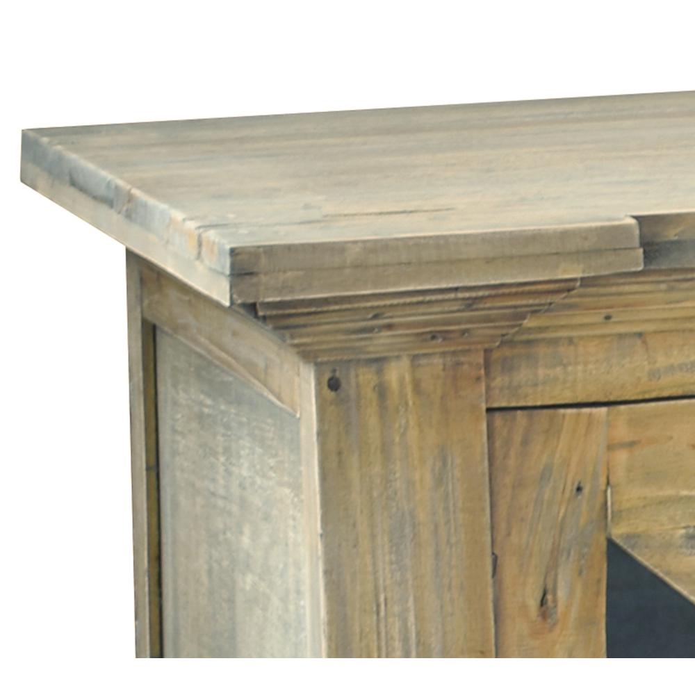 Cottage 71" Curved Glass Door Sideboard. Picture 5