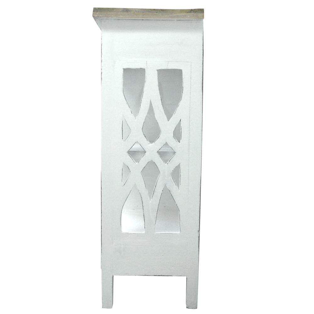 Cottage 59" Lattice Display Console. Picture 4