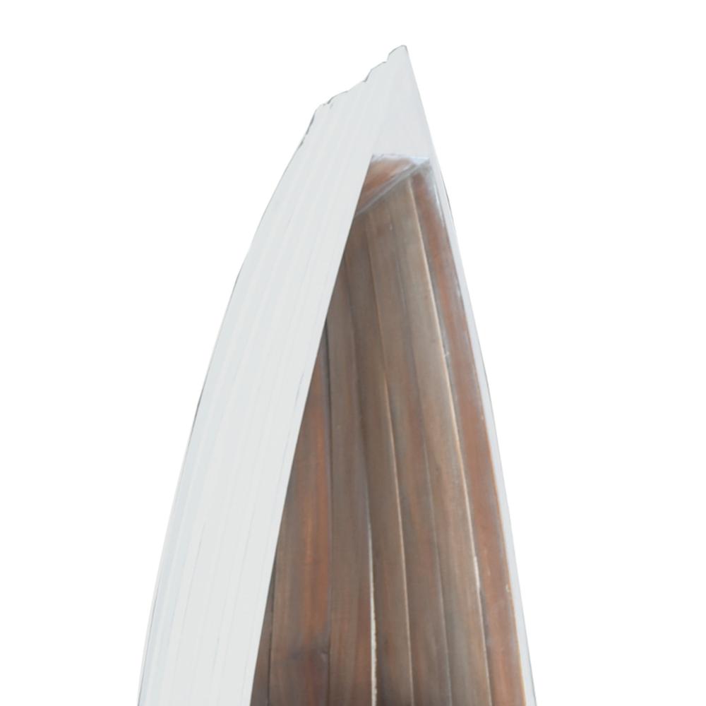 Cottage 3 Piece Boat Shaped Freestanding Shelves. Picture 6