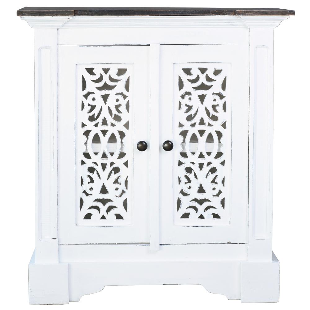 Cottage Solid Wood Accent Cabinet. Picture 2