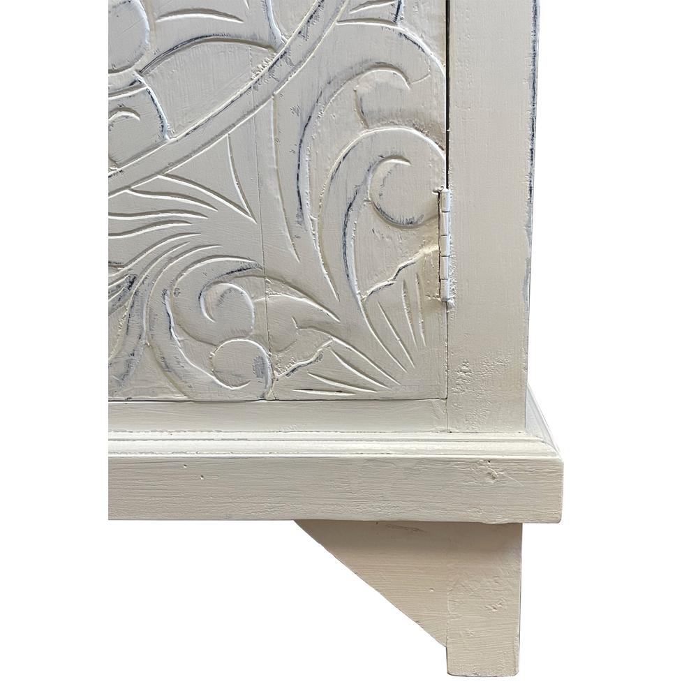 Cottage Carved Accent Cabinet. Picture 7