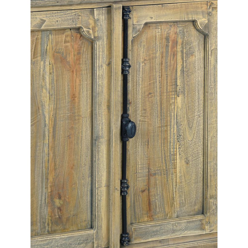 Cottage 71" Panel Door Credenza. Picture 5